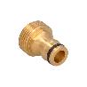 ADAPTADOR MANGUERA LATON  3/4 MACHO
