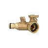 ADAPTADOR MANGUERA LATON 2 TOMAS PARA GRIFO 3/4