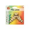 ADAPTADOR MANGUERA LATON 2 TOMAS PARA GRIFO 3/4