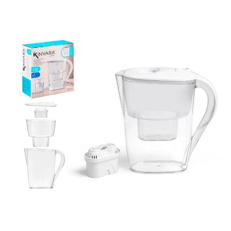 JARRA PURIFICADORA AGUA FILTRO 2,6 L