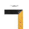 ESCUADRA METALICA 250 MM. ESCUADRA CARPINTERO, ESCUADRA CONSTRUCCIÓN,