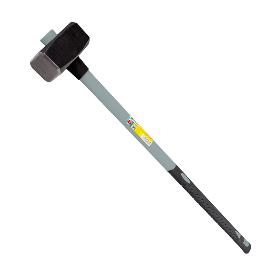 MAZA CON MANGO FIBRA VIDRIO 3 KG. CABEZA FORJADA, CON ANILLO ANTI VIBRACIÓN, MAZA / PORRO