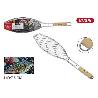 PARRILLA BARBACOA PESCADO CR-WOOD 40X15 CMS ALGON BBQ