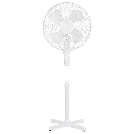 VENTILADOR PIE BLANCO 45 WATT  - 1,2 METRO ALTO.