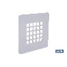 REJILLA DUCHA ACERO INOXIDABLE 125 X 125 MM