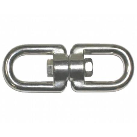 GRILLETE GIRATORIO DOBLE AVL GALVANIZADO M-  6   1-4