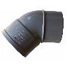 CODO PVC DE 110-87º M-H