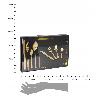 CUBERTERIA 24 PIEZAS ORO 906268