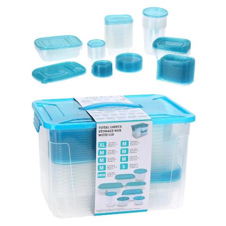 FIAMBRERAS AZULES 50 FIAMBRERAS + 50 TAPAS