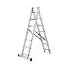 ESCALERA ALUMINIO INDUSTRIAL DOBLE 7 P.