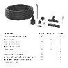 RIEGO GOTEO 16MMX15MT CON ACCESORIOS