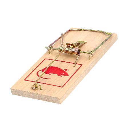 TRAMPA RATAS MADERA 17,5 X 8 CM.