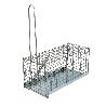 TRAMPA RATAS JAULA METAL COMPLETA 21X10X10 CM