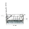 TRAMPA RATAS JAULA METAL COMPLETA 21X10X10 CM