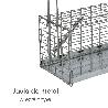 TRAMPA RATAS JAULA METAL COMPLETA 21X10X10 CM