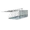 TRAMPA RATAS JAULA METAL COMPLETA 30 X 17 X 11 CM.