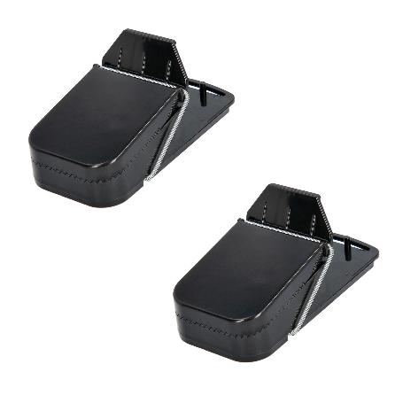 TRAMPA RATONES PLASTICO 9.5 X 4.7 CM. (BOLSA 2 UNIDADES)