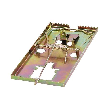 TRAMPA RATAS METÁLICA GALVANIZADA 16 X 8.8 CM.