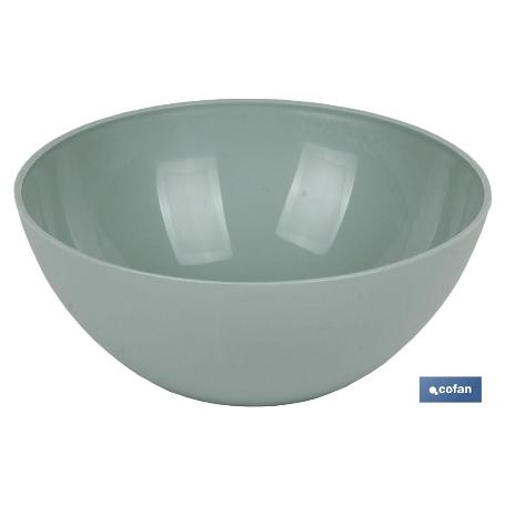 BOL MODELO ALBAHACA 950ML VERDE AGUA 17X7CM VENTA UNITARIA