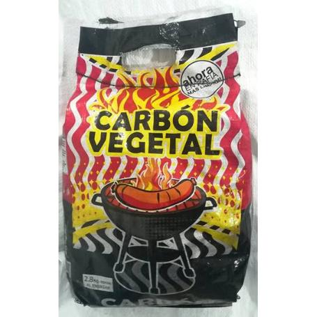 CARBON VEGETAL EN SACO DE RAFIA 2.8 KG - 15.5 L. REF 00003