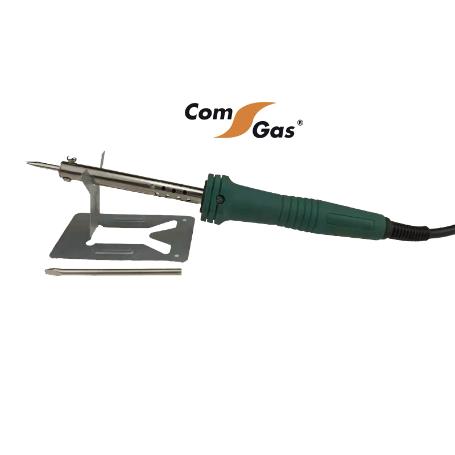 COMGAS SOLDADOR ELECTRICO 30 W CON 2 PUNTAS Y SOPORTE CLAVIJA SCHUKO LX110-30