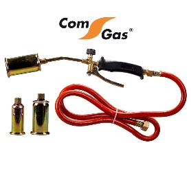 COMGAS KIT SOPLETE A MANGUERA 1.5 M CON GATILLO+3 BOQUILLAS 25-35-50MM CO22-0137