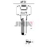 LLAVE JMA SEGURIDAD  LATON AP-5D