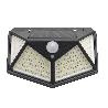 APLIQUE SOLAR LED CON SENSOR DE LUZ Y DE MOVIMIENTO 270 LUMENES IP4X FOCO LED A BATERIA, FOCO SOLAR.