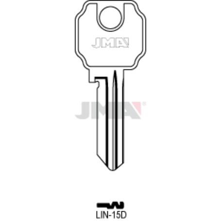 LLAVES JMA PROMO 50 LLAVES+5 GRATI ACERO TIPO A MOD LIN-15D (CAJA 50 UNIDADES)