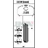 LLAVES JMA SEGURIDAD LATON MOD SEC-3 (CAJA 10 UNIDADES)