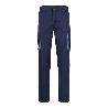 PANTALÓN BICOLOR STRETCH AZUL NAVY/CELESTE TALLAS 38 - 54 TALLAJE TALLA 48
