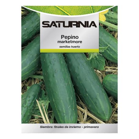 SEMILLAS PEPINO MARKETMORE (5 GRAMOS) SEMILLAS VERDURAS, HORTICULTURA, HORTICOLA, SEMILLAS HUERTO.