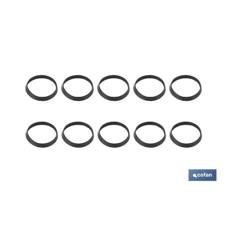 SET 10 PCS JUNTA CÓNICA Ø40 1 1/2