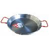 PAELLERA VALENCIANA DE 34 CM. PULIDA PARA 6 PERSONAS