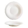 24 CMS PLATO HONDO ELBA VIDRIO OPAL BLANCO