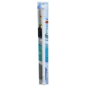 BARRA EXT.RECTA 110-200 CM BLANCA