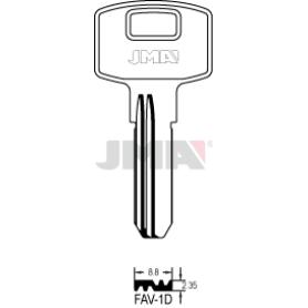 LLAVIN FAV-1D LATON SEGURIDAD