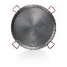PAELLERA VALENCIANA DE 100 CM. PULIDA PARA 85 PERSONAS