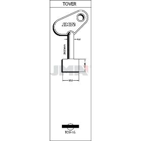 LLAVIN TOV-1G LATON SEGURIDAD