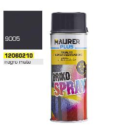 SPRAY PINTURA NEGRO MATE PROFUNDO 400 ML.