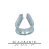 GUARDACABOS ZINCADO PARA CABLE  3 MM.