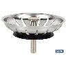 REJILLA FILTRO CESTA DESAGÜE PASADOR METALICO Ø83 MM
