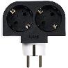 SIMON ADAPTADOR GIRATORIO PLUG 2 TOMAS CL610308