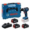 BOSCH TALADRO ATORNILLADOR IMPACTO BATERIA GSB18V-52 3XGBA5.0 06019S0128