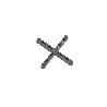 CRUCETAS WOLFPACK CRUZ 3 MM (BOLSA 250 PIEZAS)