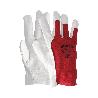 GUANTES PIEL / LONA CON COLGADOR 8 GUANTES DE TRABAJO, GUANTES DE PROTECCIÓN (PAR)