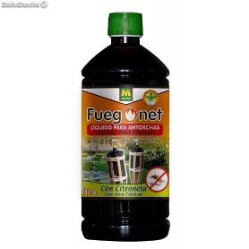 MASSO FUEGONET LIQUIDO ANTORCHAS CON CITRONELA 1 LITRO 231558