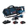 BOSCH AMOLADORA GWS 18V-GBHV8V-22+2X4,AH +BOLSA 0615V0003C