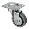 RUEDA GOMA CON PLACA 40 MM. SIN FRENO 76135