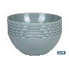 BOL MODELO ALBAHACA 300ML VERDE AGUA 12X5CM   CAJA 6 UNID.